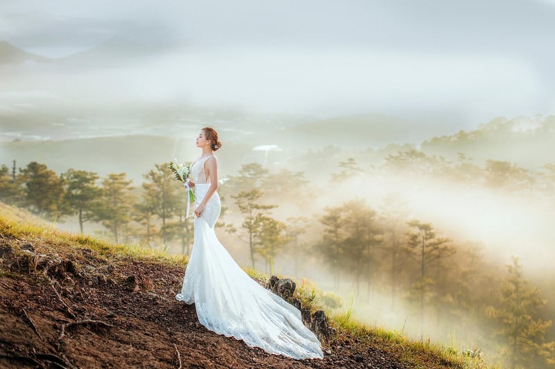 Bohemian Beach Wedding